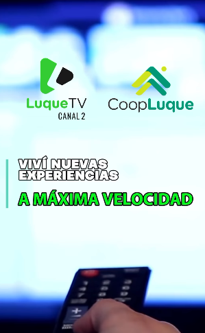 Viví nuevas experiencias a máxima velocidad junto a Coop Luque y Luque Tv