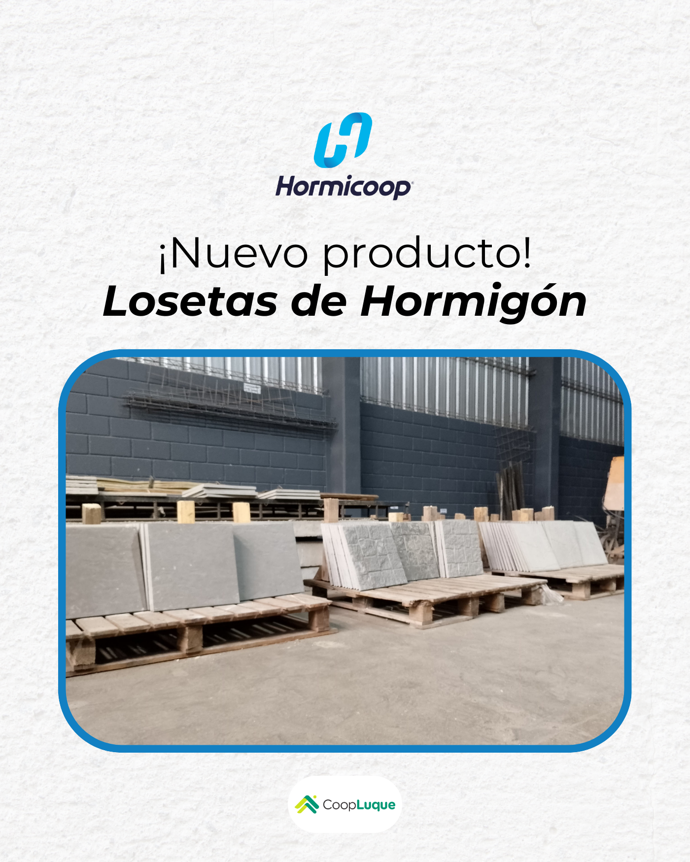 Nuevas LOSETAS DE HORMIGÓN